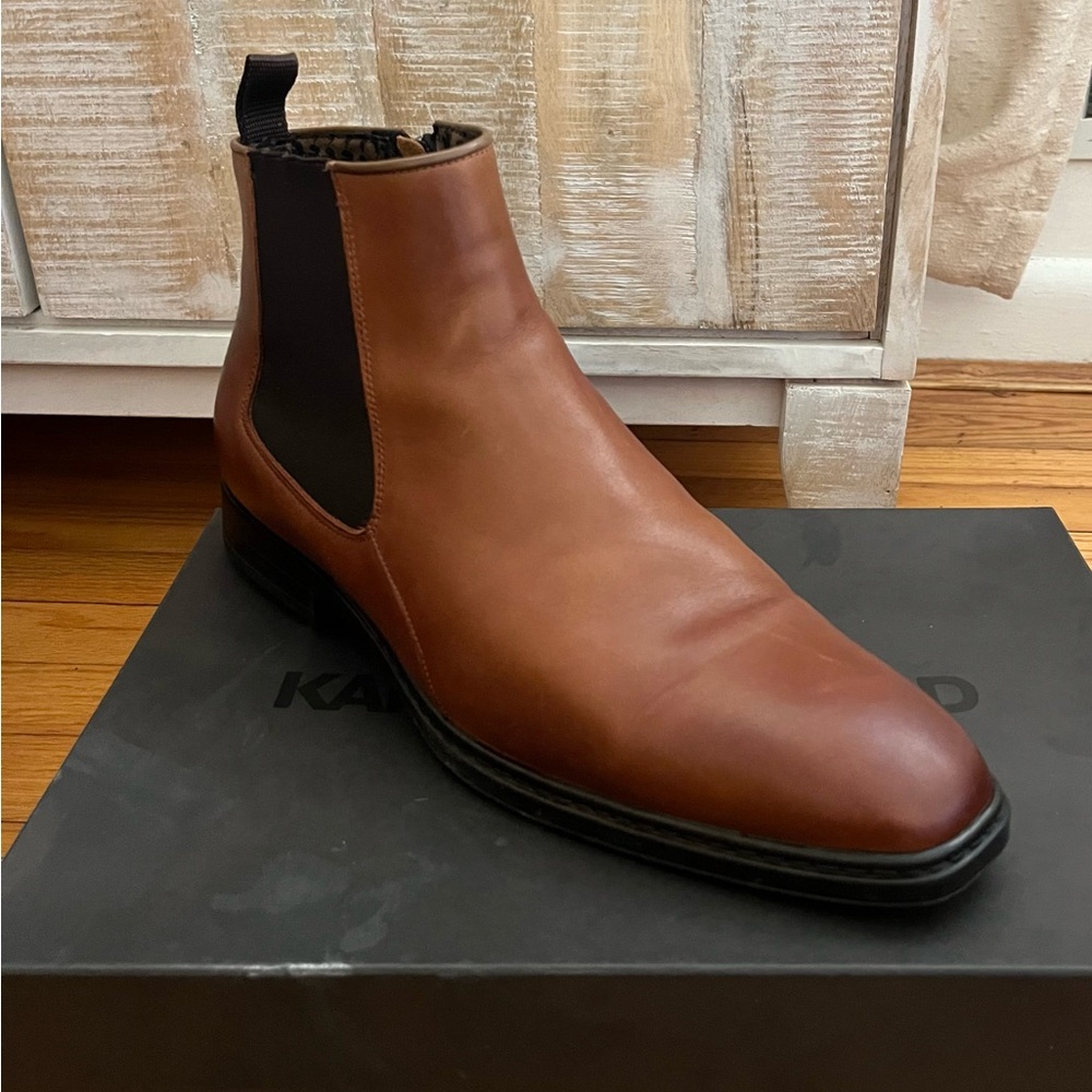 Karl Lagerfeld Paris - Brown Chelsea Boot - Size 12M